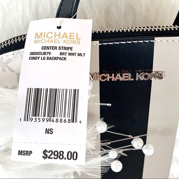 🖤 New Michael Kors 🖤Cindy Backpack Center - Picture 4 of 9